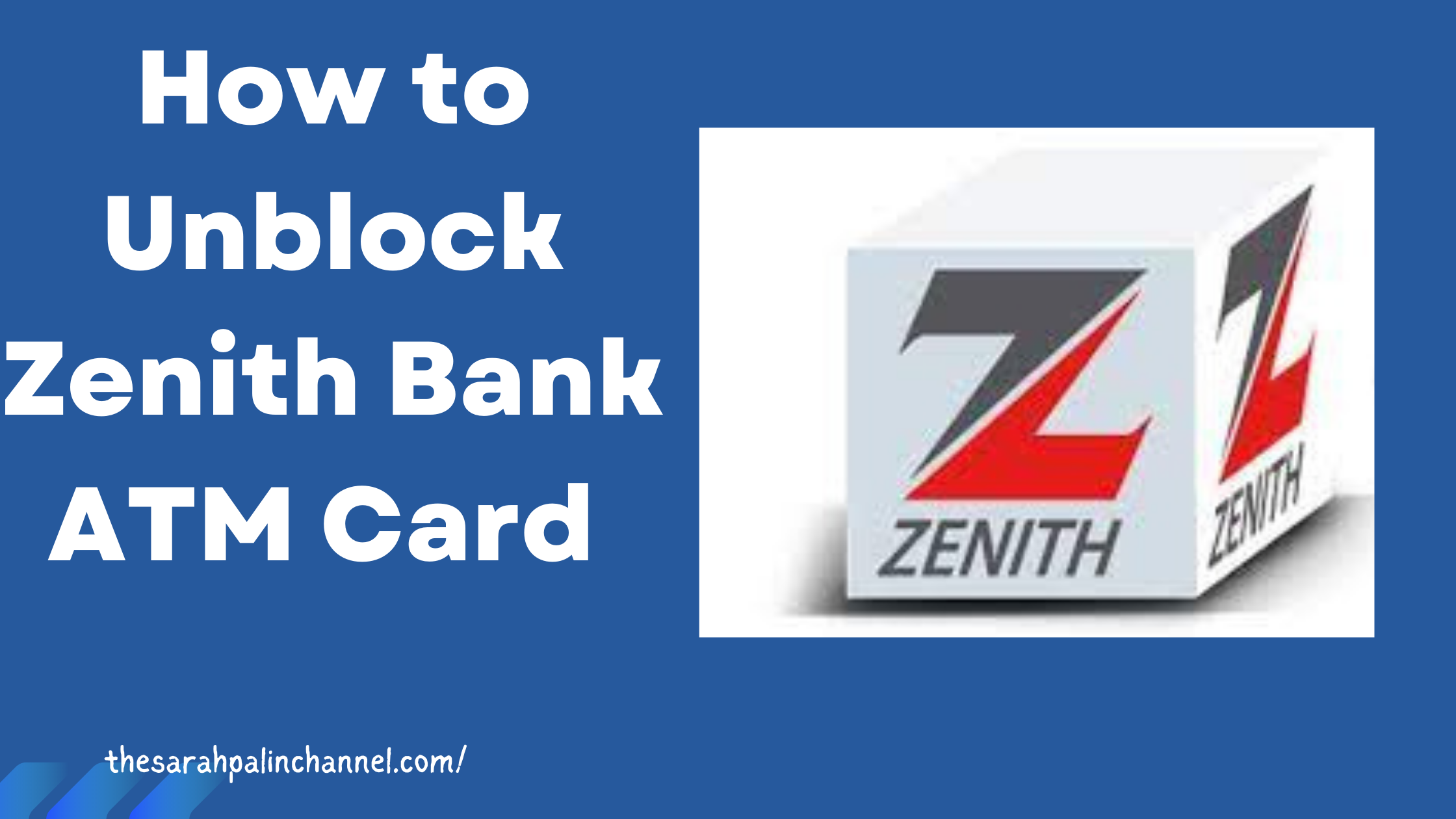 How to Unblock Zenith Bank